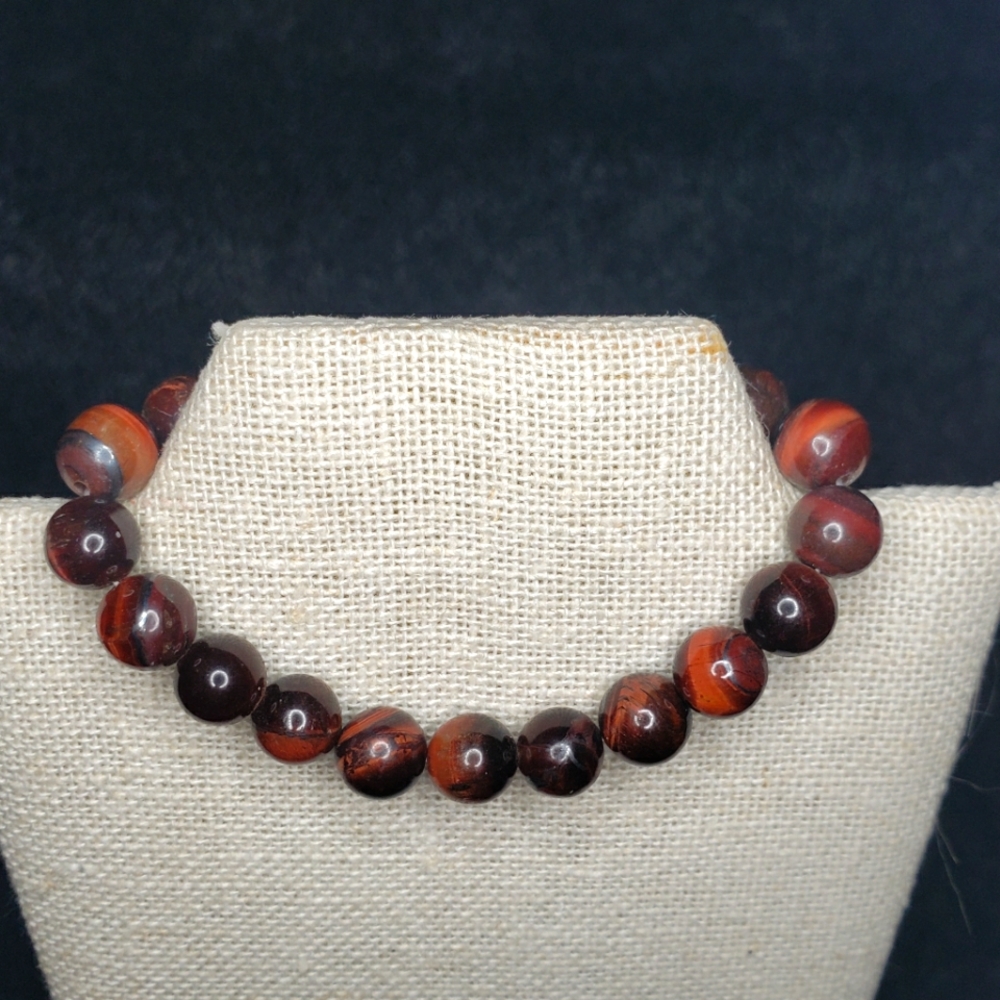 Red Tiger's Eye bracelet